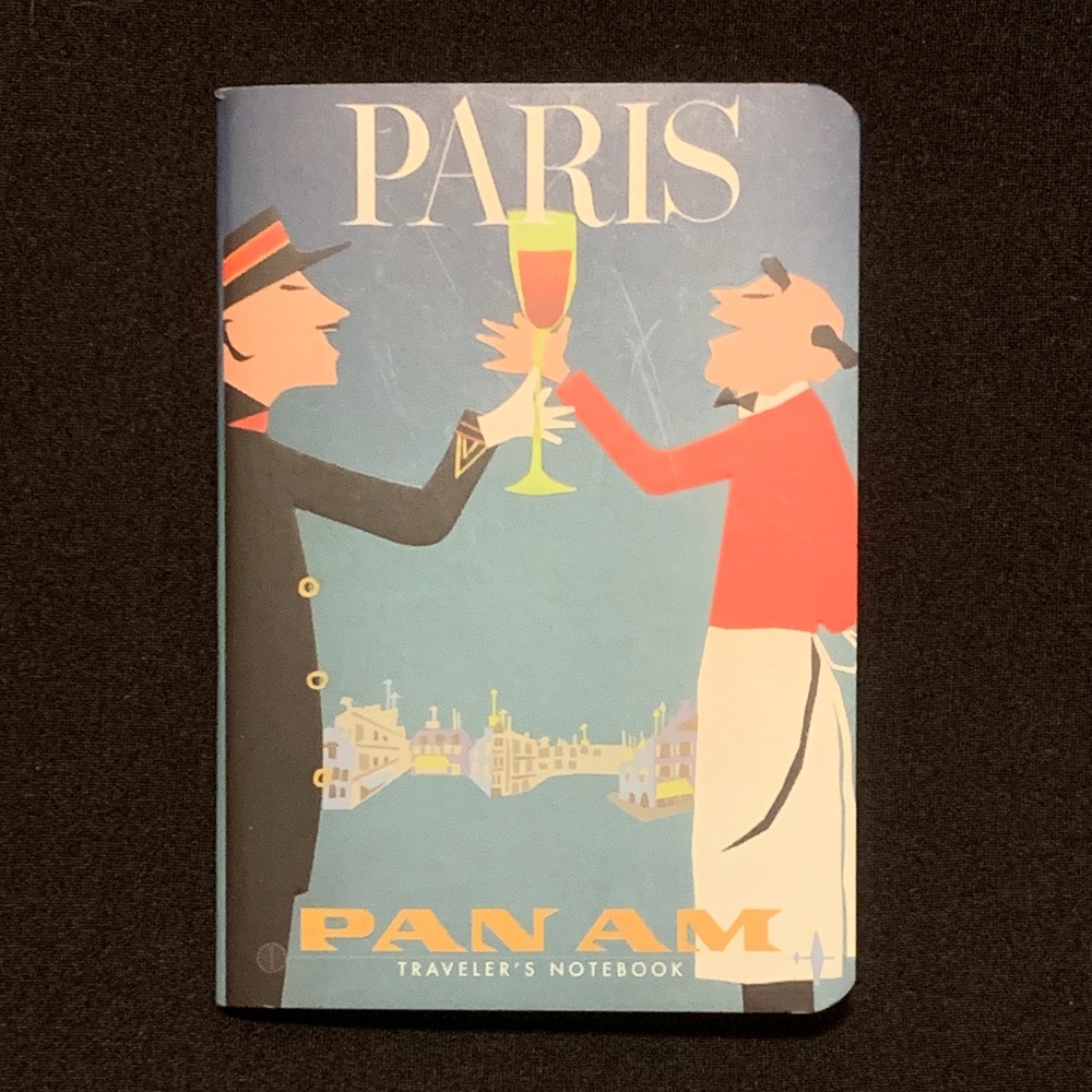 The Unemployed Philosophers Guild Pan Am Paris Travelers Notebook Passport New